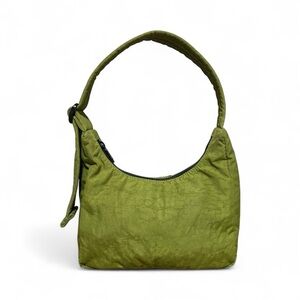 BAGGU Olive Mini Nylon Shoulder Bag